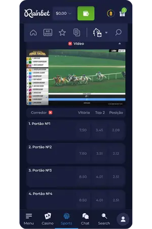 Desporto ao vivo Horse Racing apostas Rainbet app